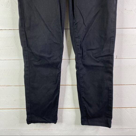 PAIGE Black Peg Skinny Jeans Low‎ Rise Size 27 - Picture 4 of 13